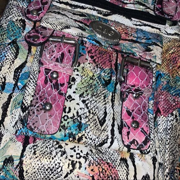 Colorful snakeprint fashion crossbody  - Picture 6 of 6